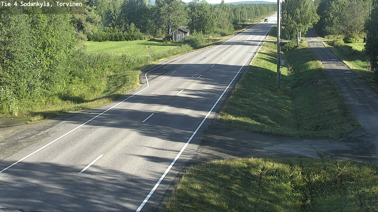 Weather Camera Image Road 4 Sodankylä, Torvinen, Sodankylä, Lappi