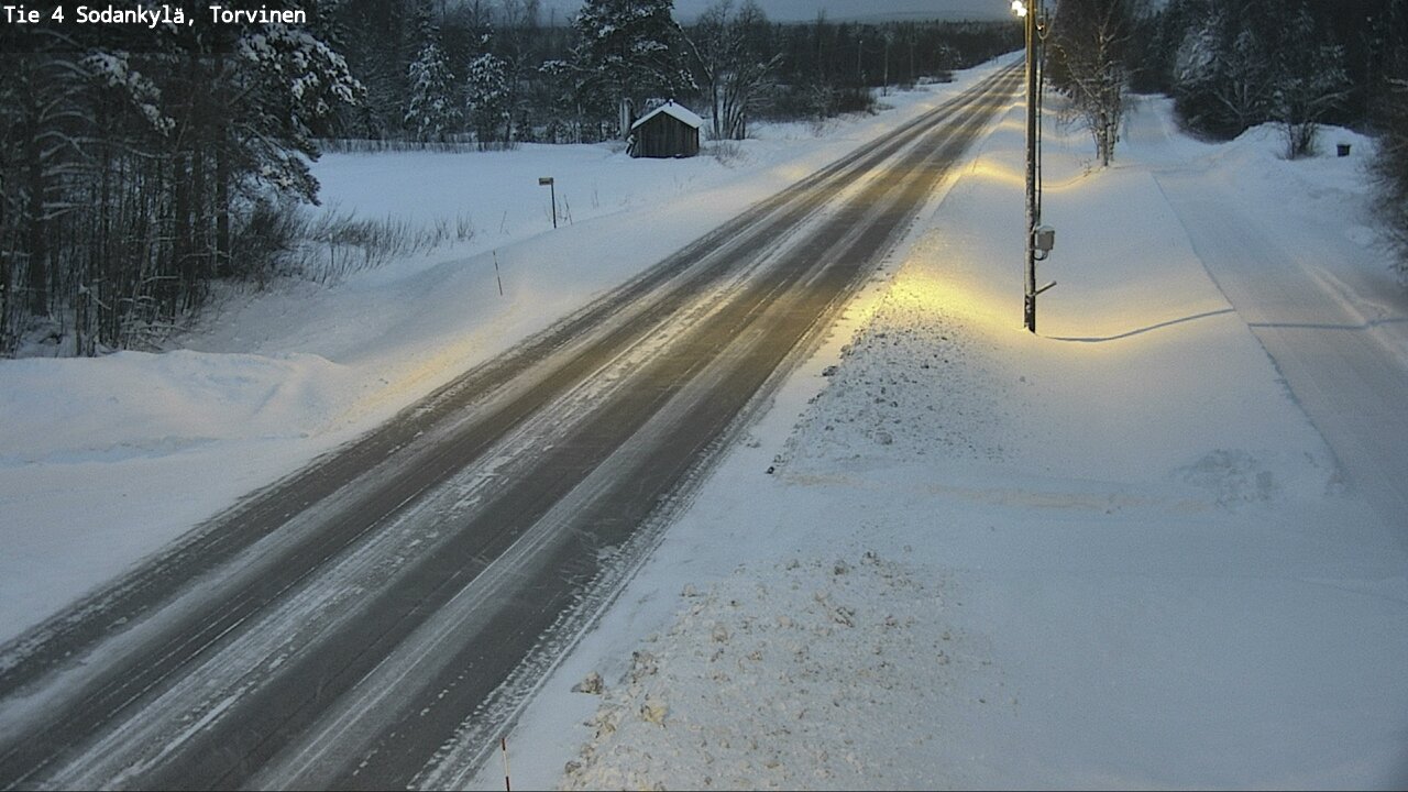 Weather Camera Image Väg 4 Sodankylä, Torvinen, Sodankylä, Lappi