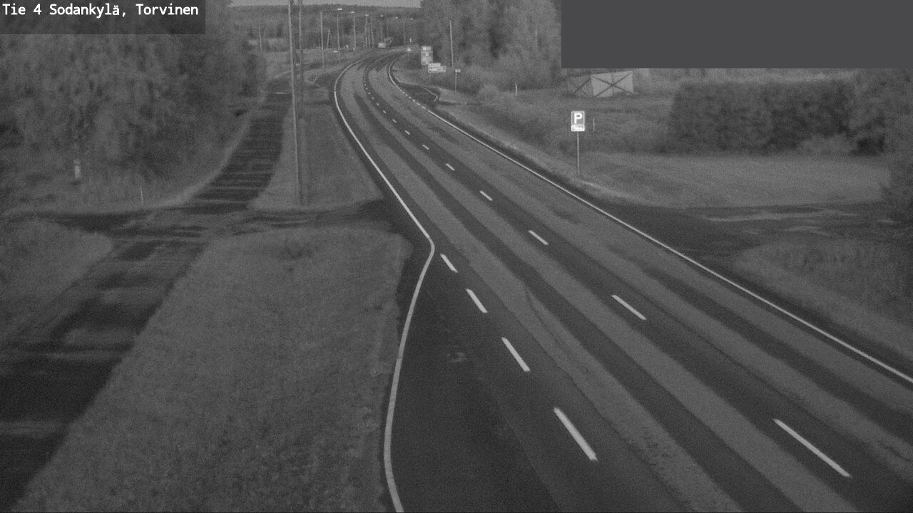 Weather Camera Image Road 4 Sodankylä, Torvinen, Sodankylä, Lappi