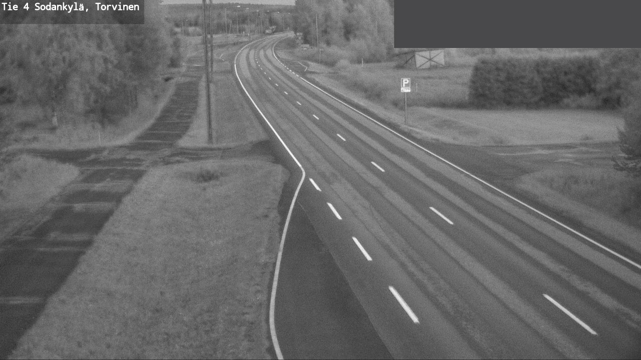 Weather Camera Image Road 4 Sodankylä, Torvinen, Sodankylä, Lappi
