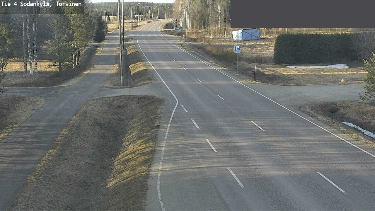 Weather Camera Image Road 4 Sodankylä, Torvinen, Sodankylä, Lappi