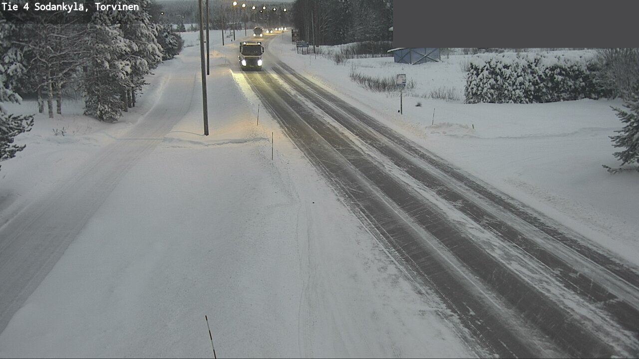 Weather Camera Image Road 4 Sodankylä, Torvinen, Sodankylä, Lappi