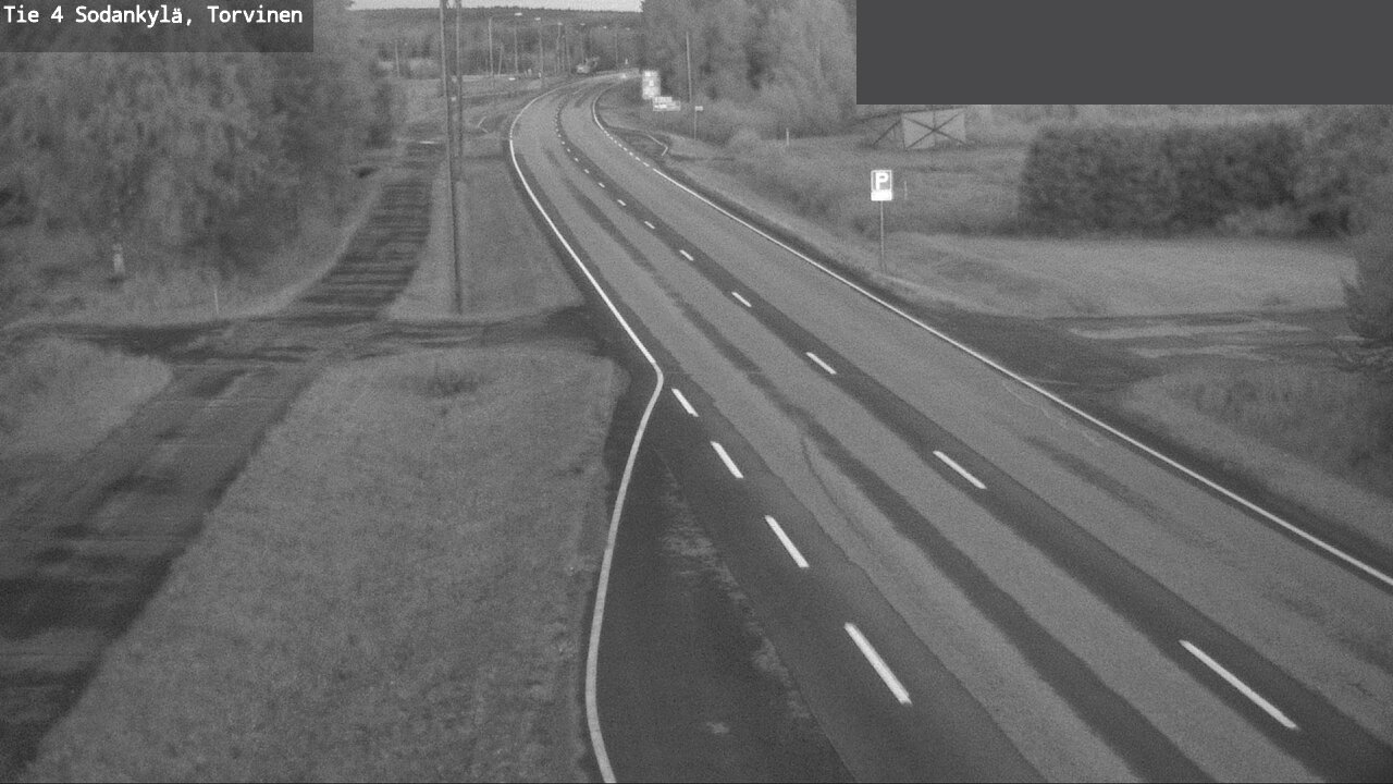 Weather Camera Image Road 4 Sodankylä, Torvinen, Sodankylä, Lappi