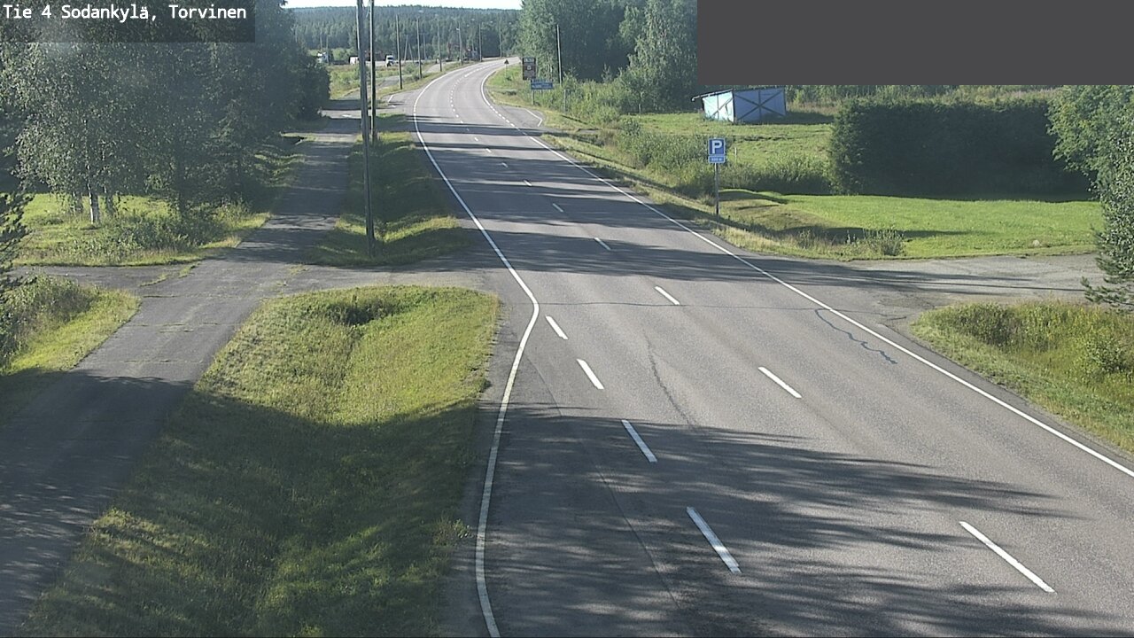 Weather Camera Image Road 4 Sodankylä, Torvinen, Sodankylä, Lappi