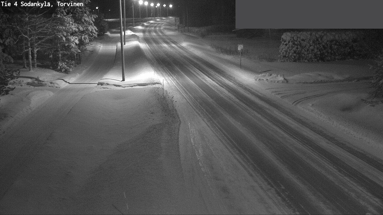 Weather Camera Image Road 4 Sodankylä, Torvinen, Sodankylä, Lappi