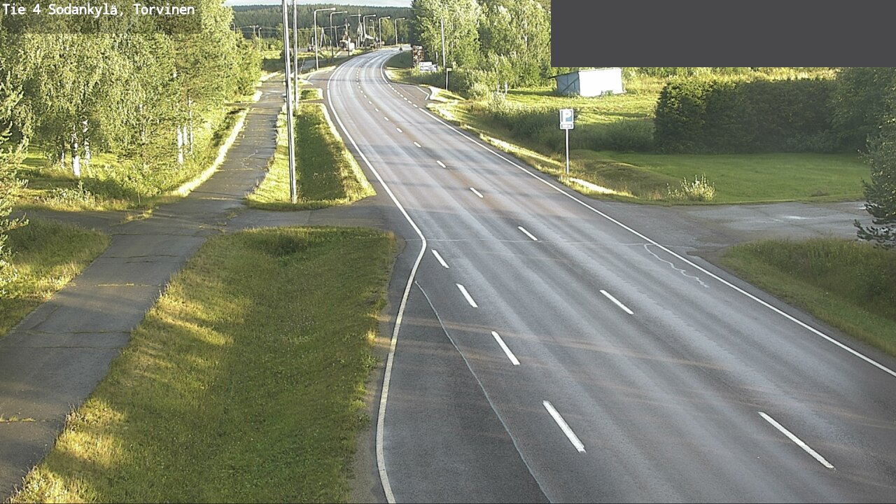 Weather Camera Image Road 4 Sodankylä, Torvinen, Sodankylä, Lappi