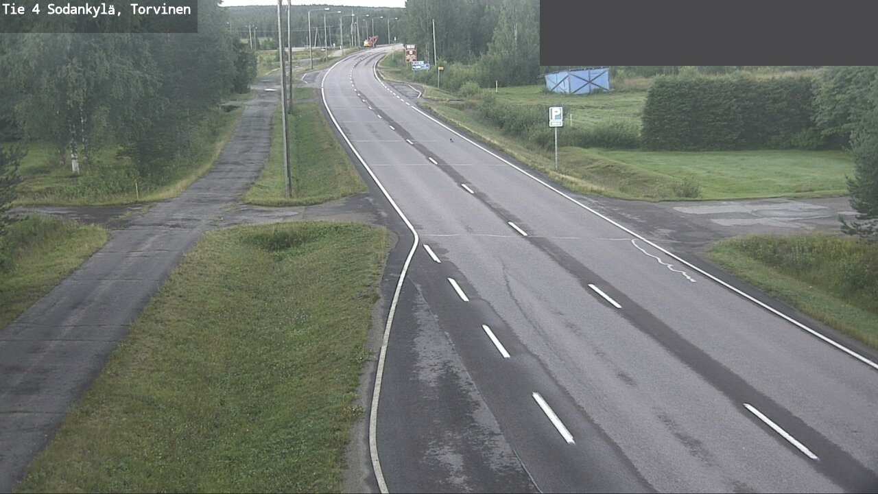 Weather Camera Image Road 4 Sodankylä, Torvinen, Sodankylä, Lappi