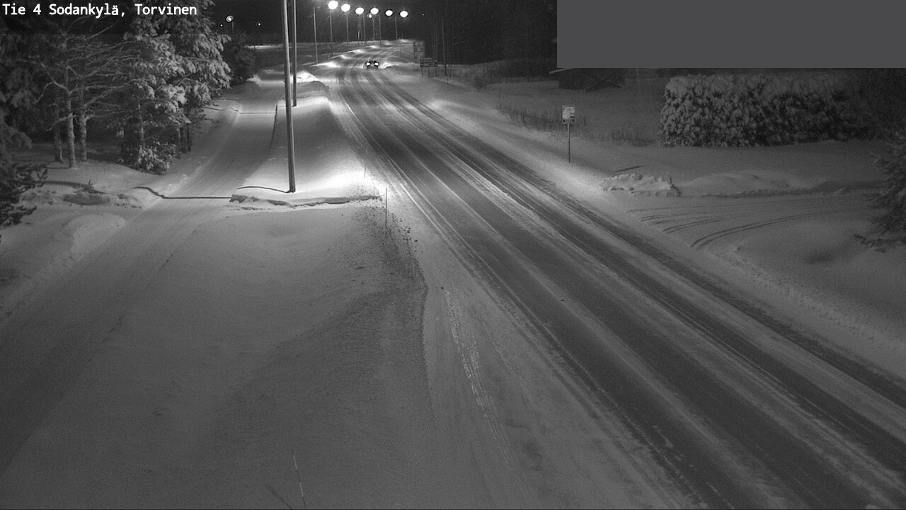 Weather Camera Image Road 4 Sodankylä, Torvinen, Sodankylä, Lappi