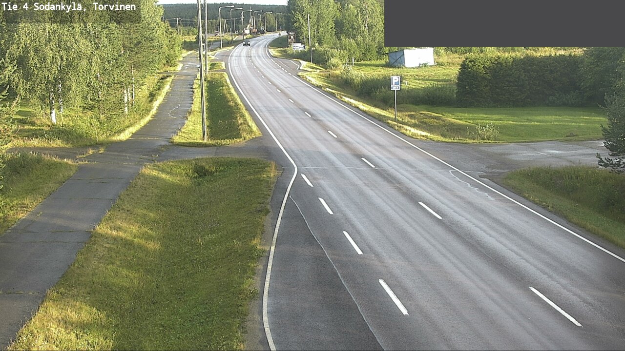 Weather Camera Image Road 4 Sodankylä, Torvinen, Sodankylä, Lappi