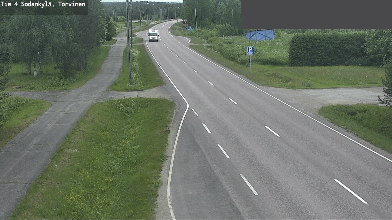 Weather Camera Image Väg 4 Sodankylä, Torvinen, Sodankylä, Lappi