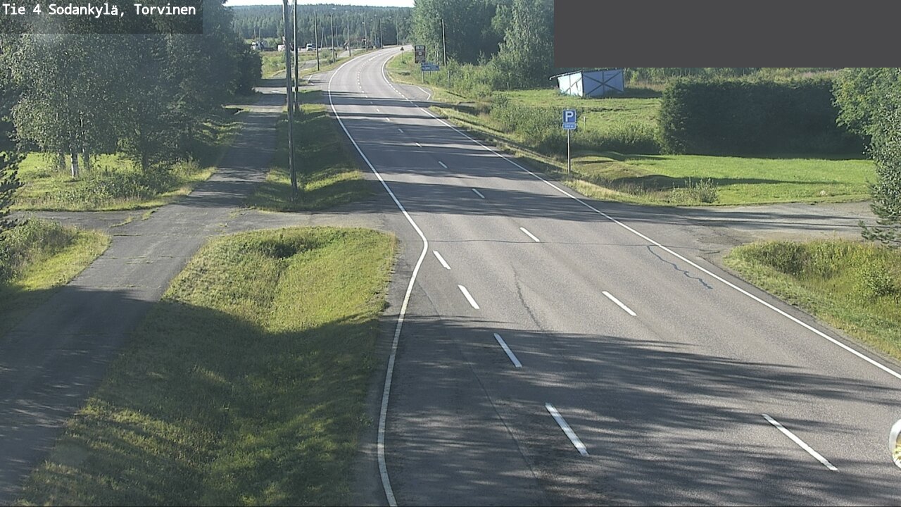 Weather Camera Image Road 4 Sodankylä, Torvinen, Sodankylä, Lappi