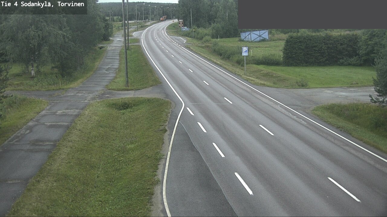 Weather Camera Image Road 4 Sodankylä, Torvinen, Sodankylä, Lappi