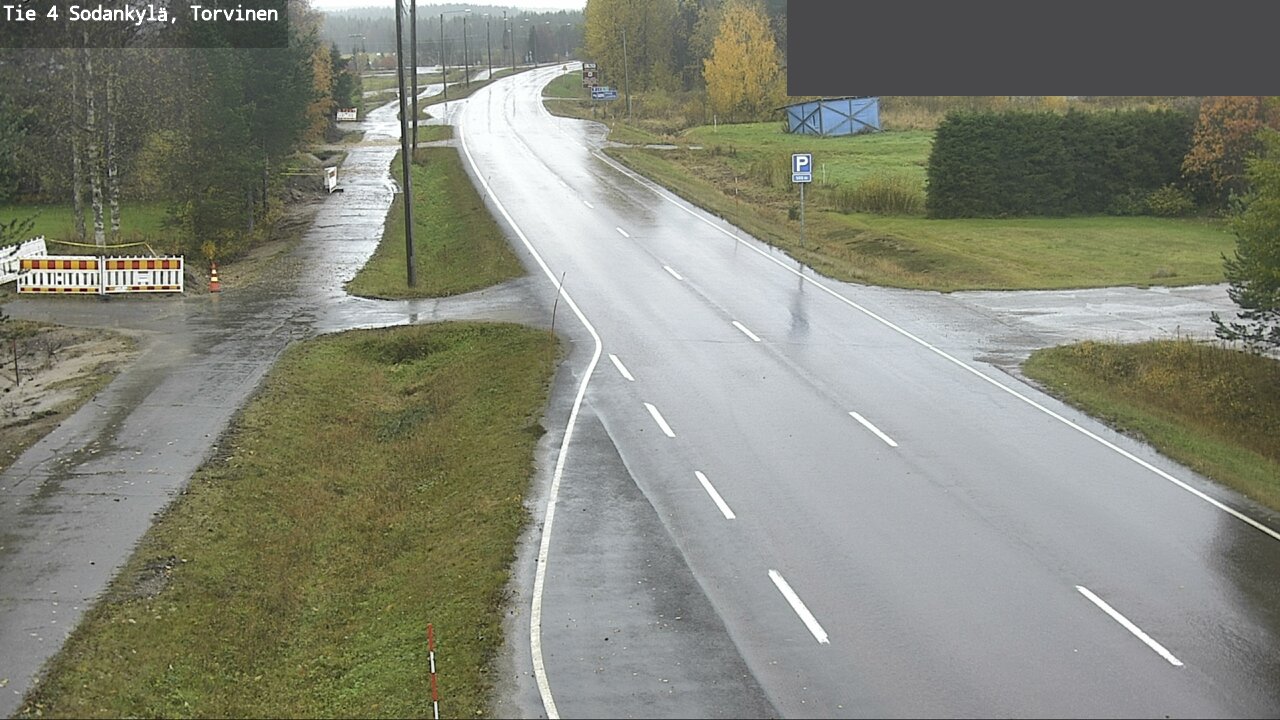 Weather Camera Image Road 4 Sodankylä, Torvinen, Sodankylä, Lappi
