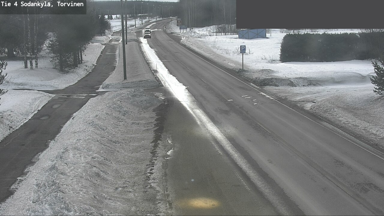 Weather Camera Image Väg 4 Sodankylä, Torvinen, Sodankylä, Lappi