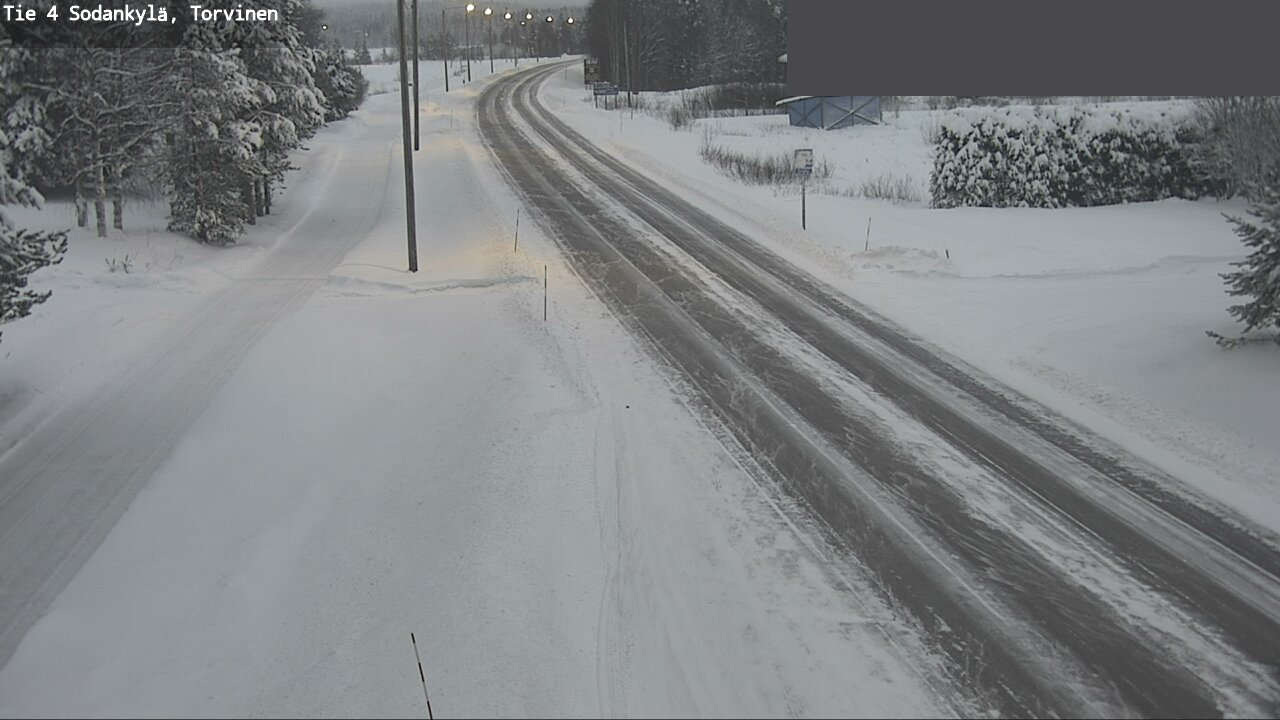 Weather Camera Image Road 4 Sodankylä, Torvinen, Sodankylä, Lappi