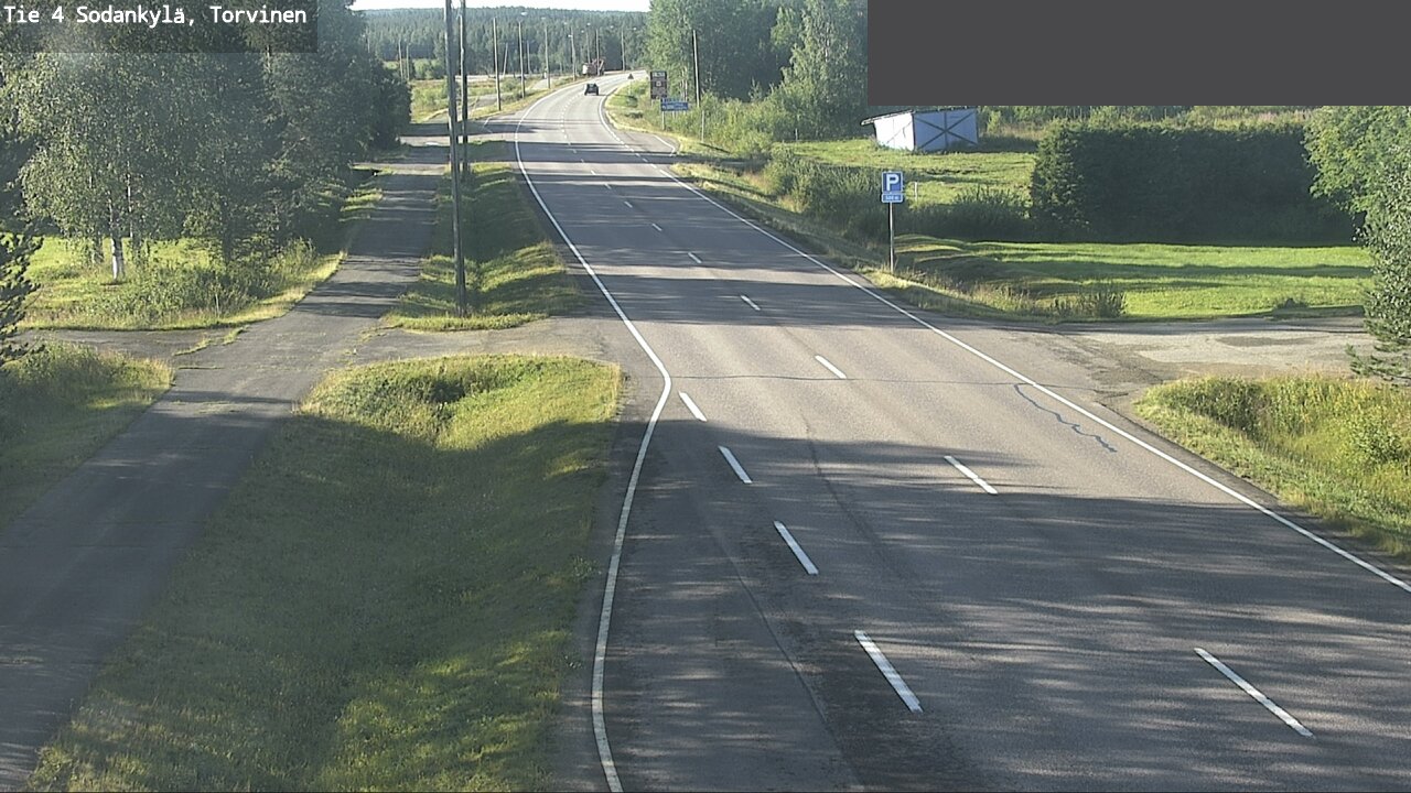 Weather Camera Image Road 4 Sodankylä, Torvinen, Sodankylä, Lappi