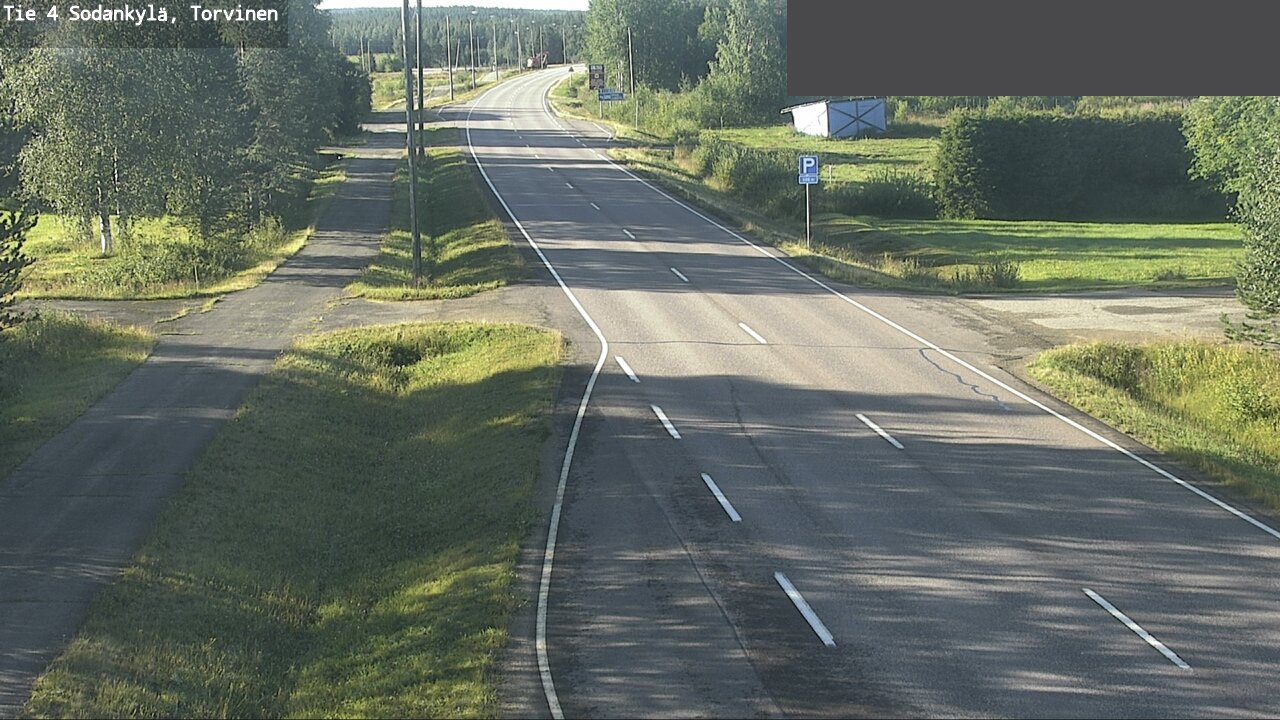 Weather Camera Image Road 4 Sodankylä, Torvinen, Sodankylä, Lappi