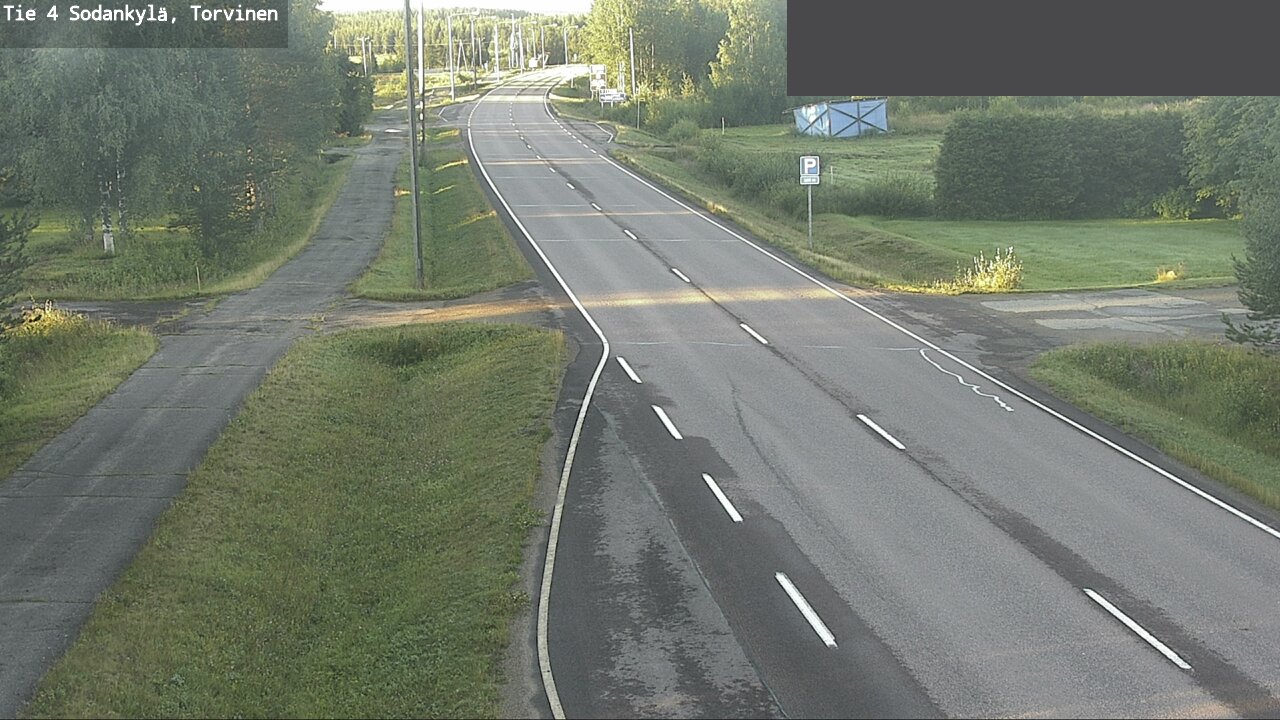 Weather Camera Image Road 4 Sodankylä, Torvinen, Sodankylä, Lappi