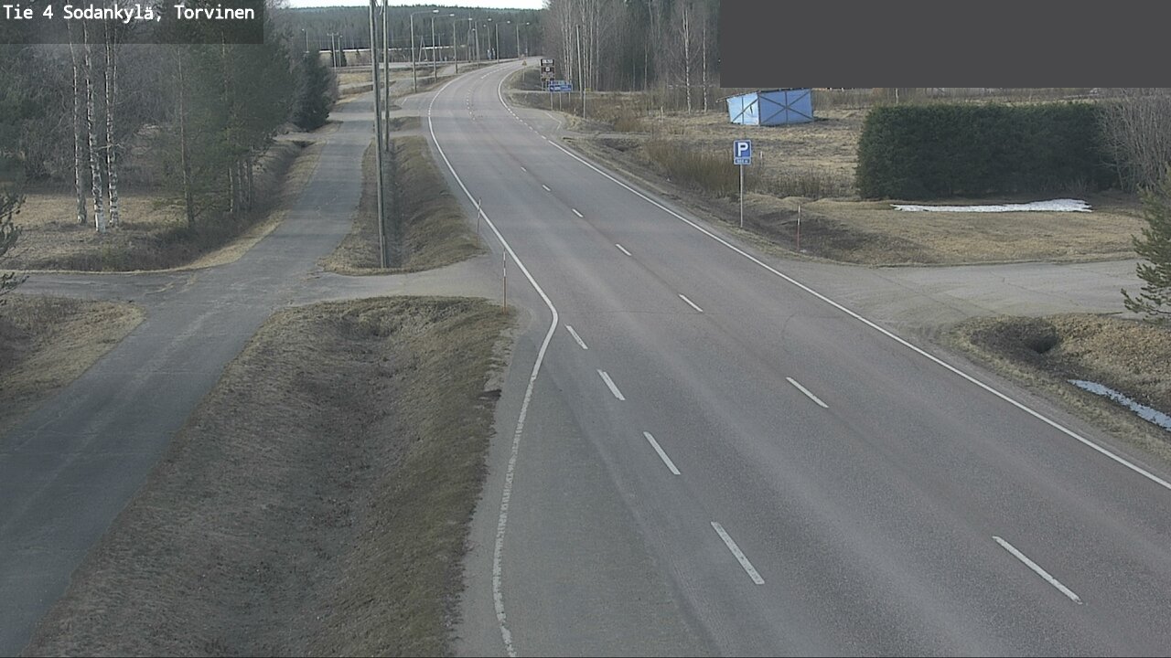 Weather Camera Image Road 4 Sodankylä, Torvinen, Sodankylä, Lappi