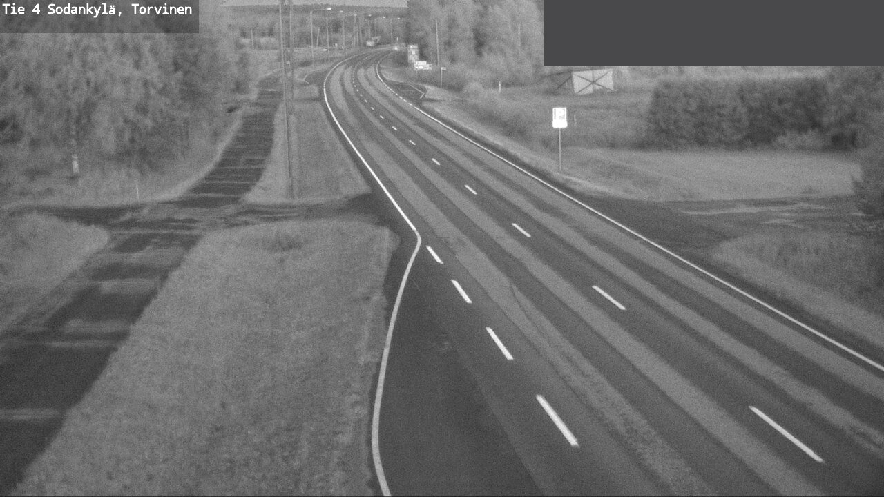 Weather Camera Image Road 4 Sodankylä, Torvinen, Sodankylä, Lappi