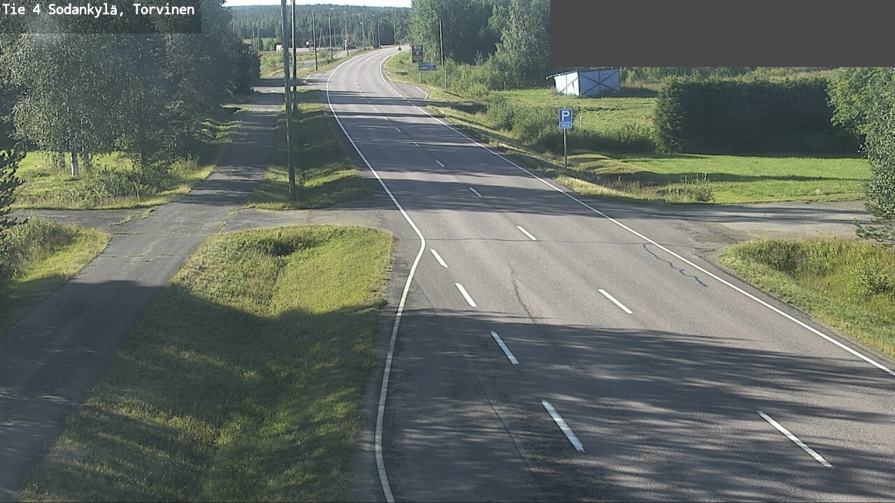 Weather Camera Image Road 4 Sodankylä, Torvinen, Sodankylä, Lappi