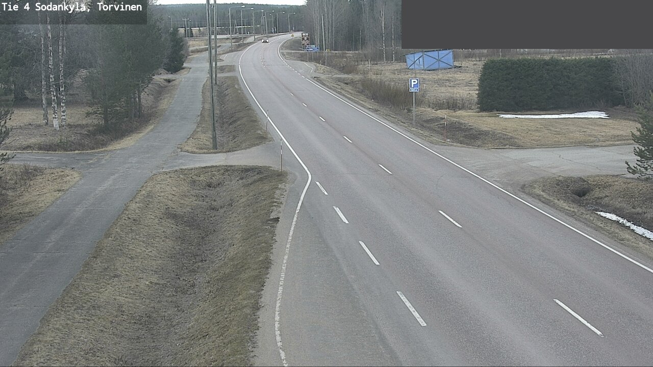 Weather Camera Image Road 4 Sodankylä, Torvinen, Sodankylä, Lappi