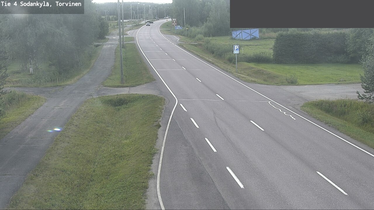 Weather Camera Image Road 4 Sodankylä, Torvinen, Sodankylä, Lappi