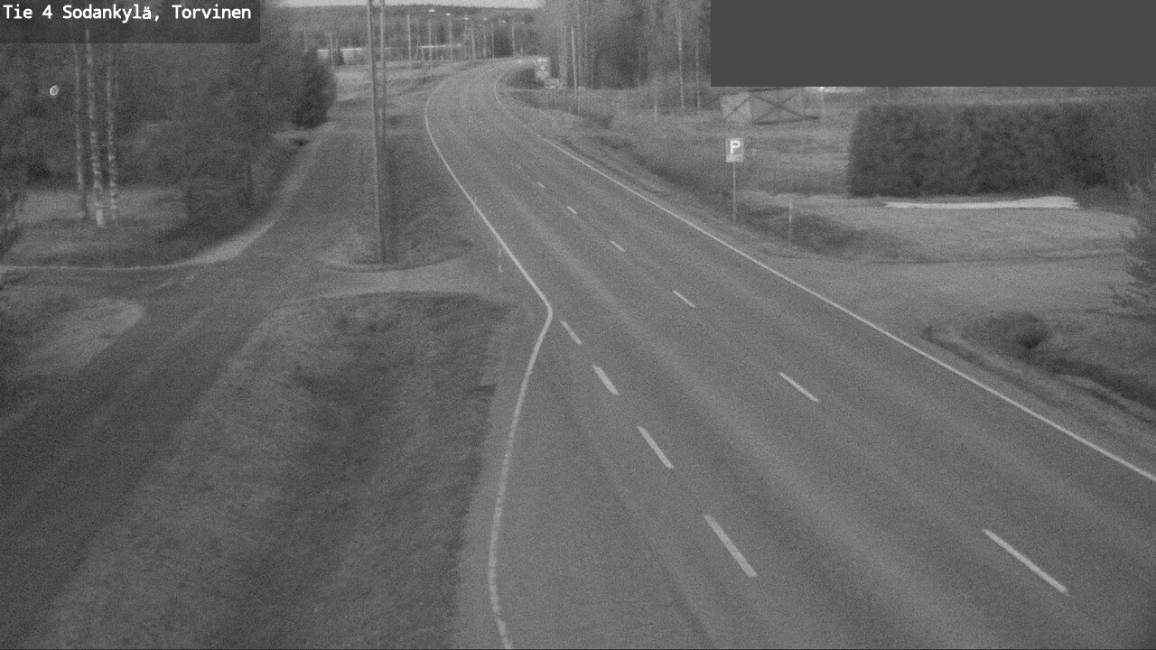 Weather Camera Image Road 4 Sodankylä, Torvinen, Sodankylä, Lappi