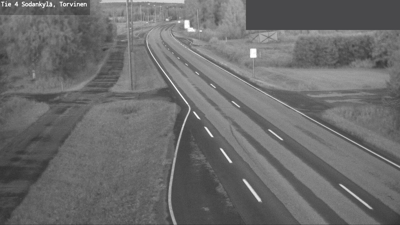Weather Camera Image Road 4 Sodankylä, Torvinen, Sodankylä, Lappi