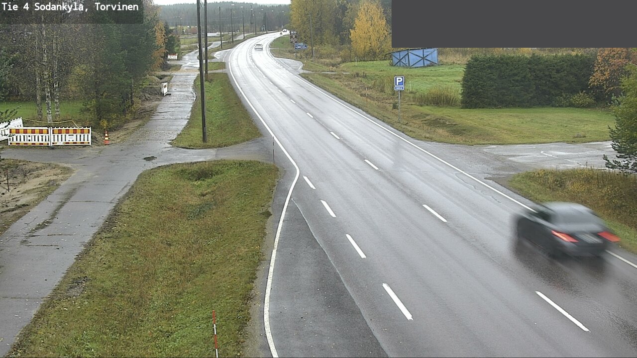 Weather Camera Image Road 4 Sodankylä, Torvinen, Sodankylä, Lappi