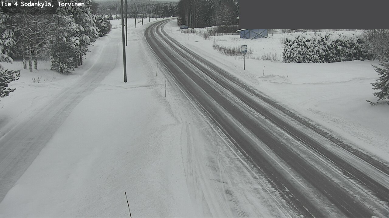Weather Camera Image Road 4 Sodankylä, Torvinen, Sodankylä, Lappi