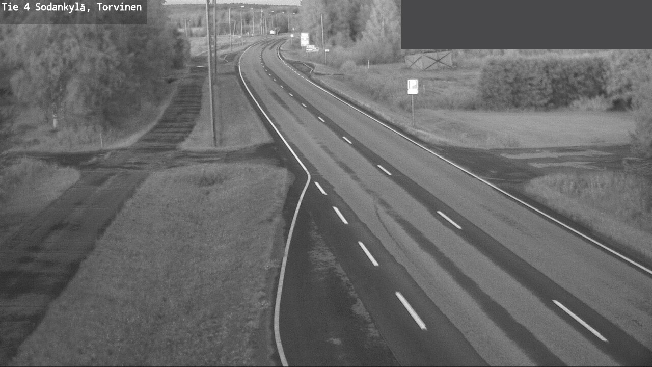 Weather Camera Image Road 4 Sodankylä, Torvinen, Sodankylä, Lappi