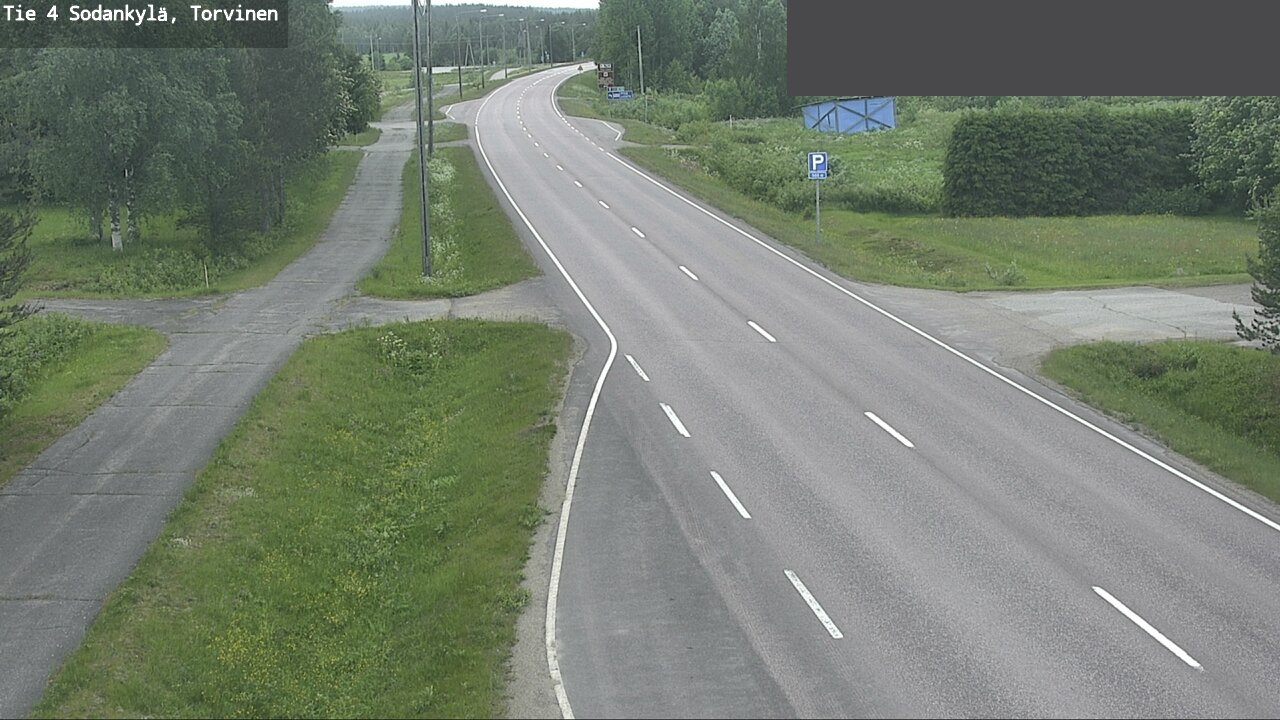 Weather Camera Image Road 4 Sodankylä, Torvinen, Sodankylä, Lappi