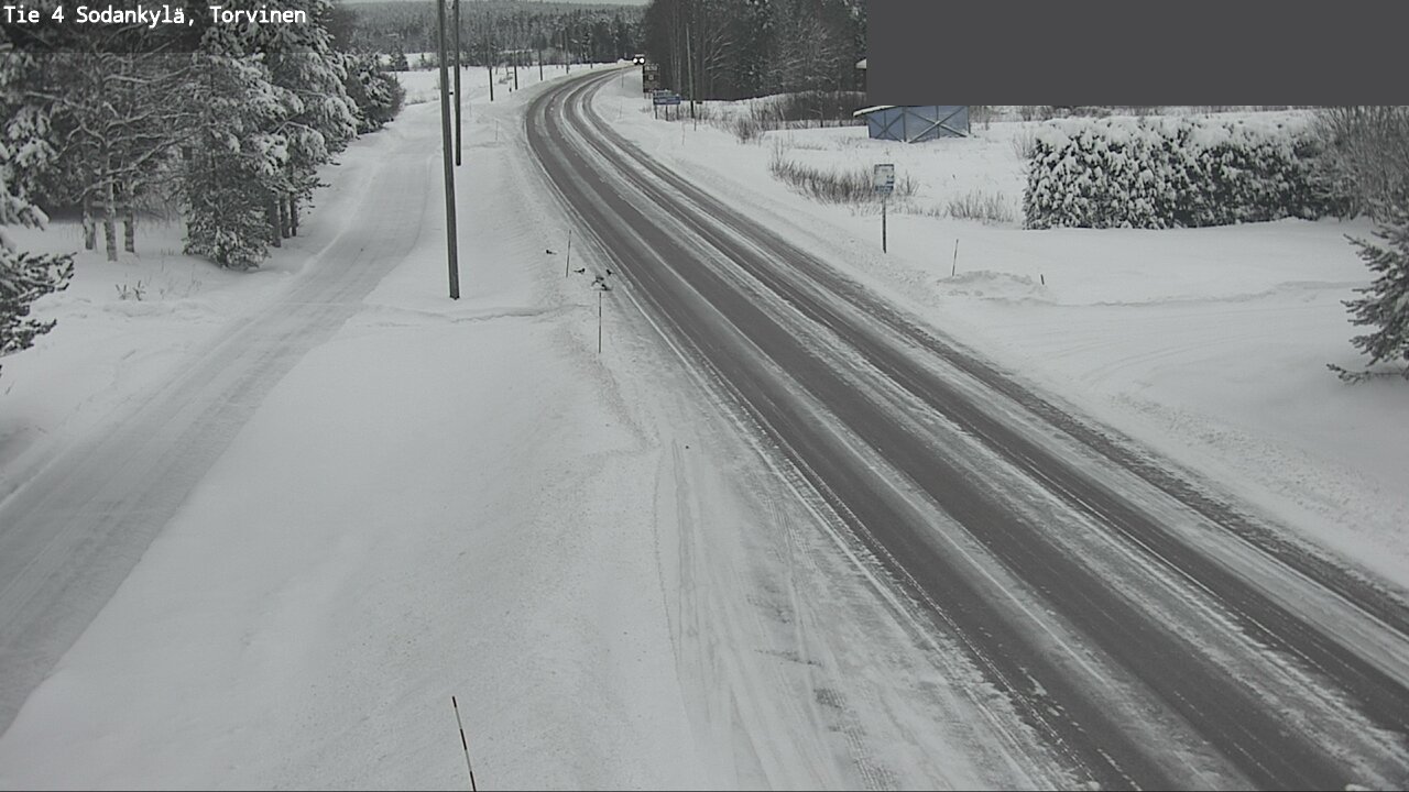 Weather Camera Image Road 4 Sodankylä, Torvinen, Sodankylä, Lappi