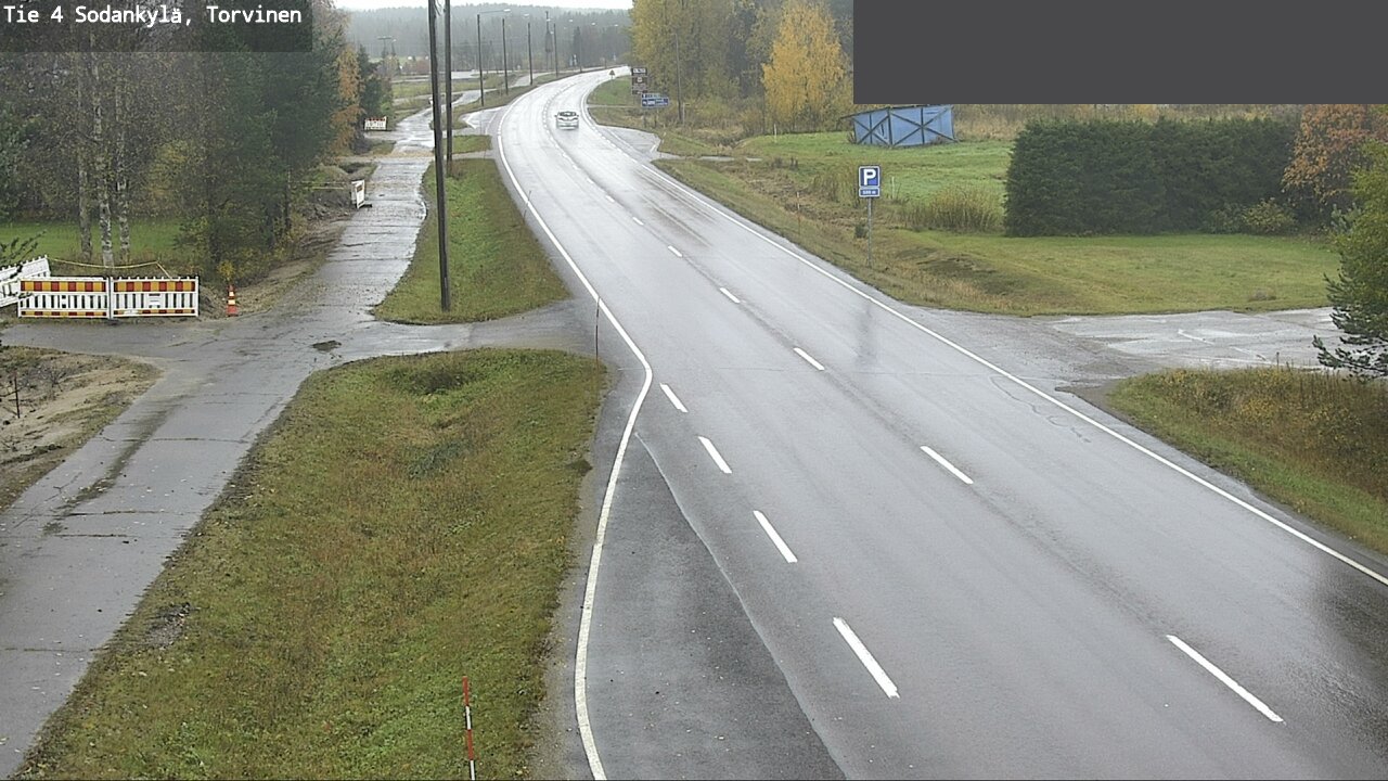 Weather Camera Image Road 4 Sodankylä, Torvinen, Sodankylä, Lappi