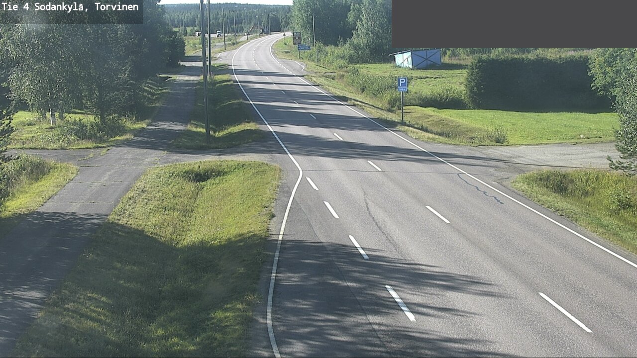 Weather Camera Image Road 4 Sodankylä, Torvinen, Sodankylä, Lappi