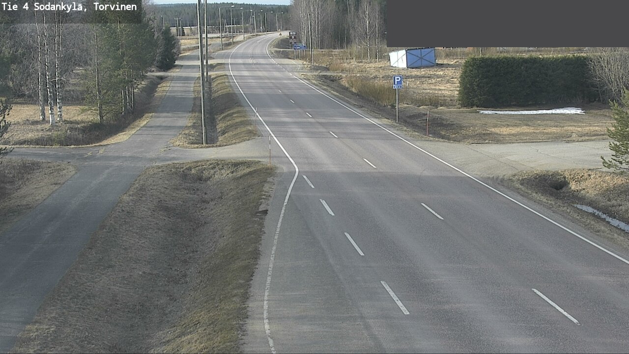 Weather Camera Image Road 4 Sodankylä, Torvinen, Sodankylä, Lappi