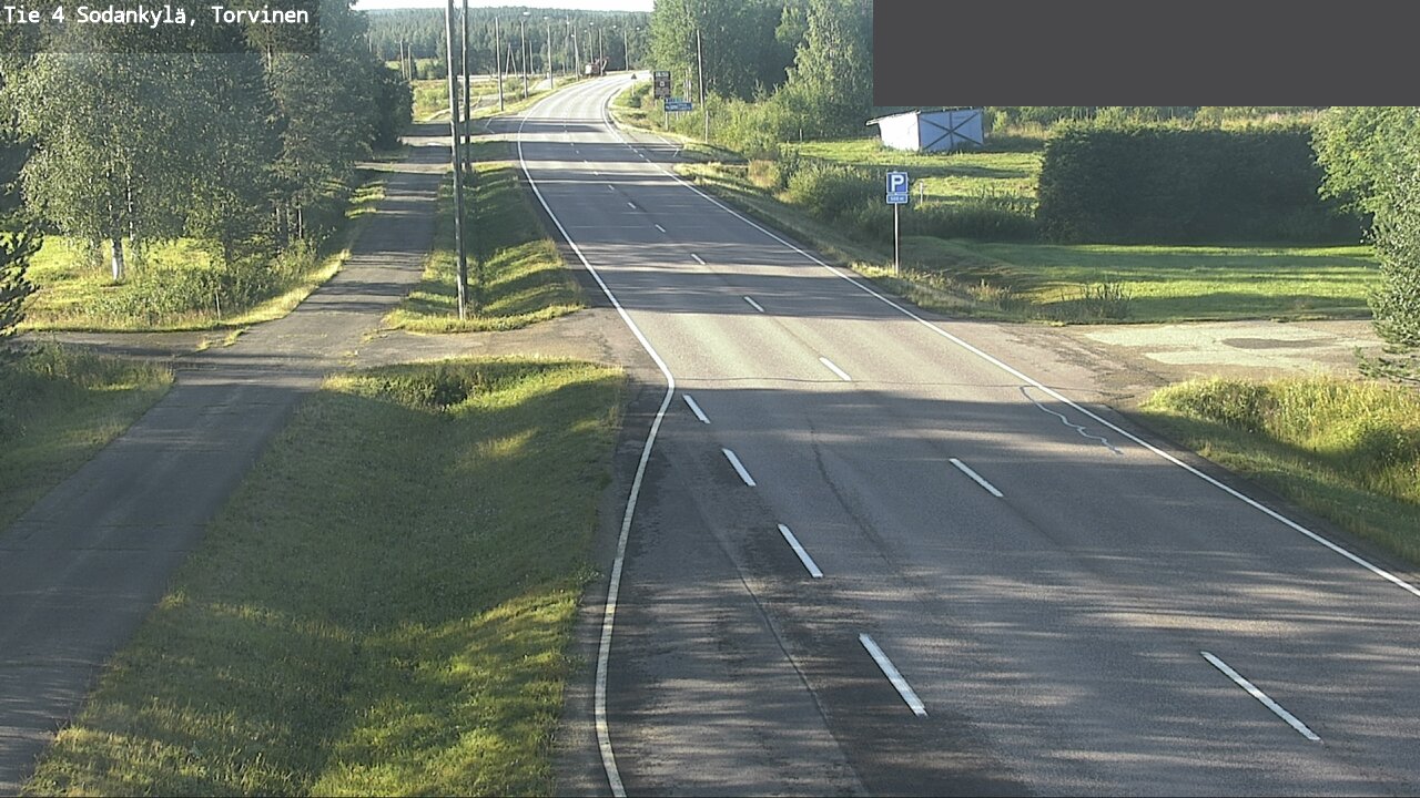 Weather Camera Image Road 4 Sodankylä, Torvinen, Sodankylä, Lappi