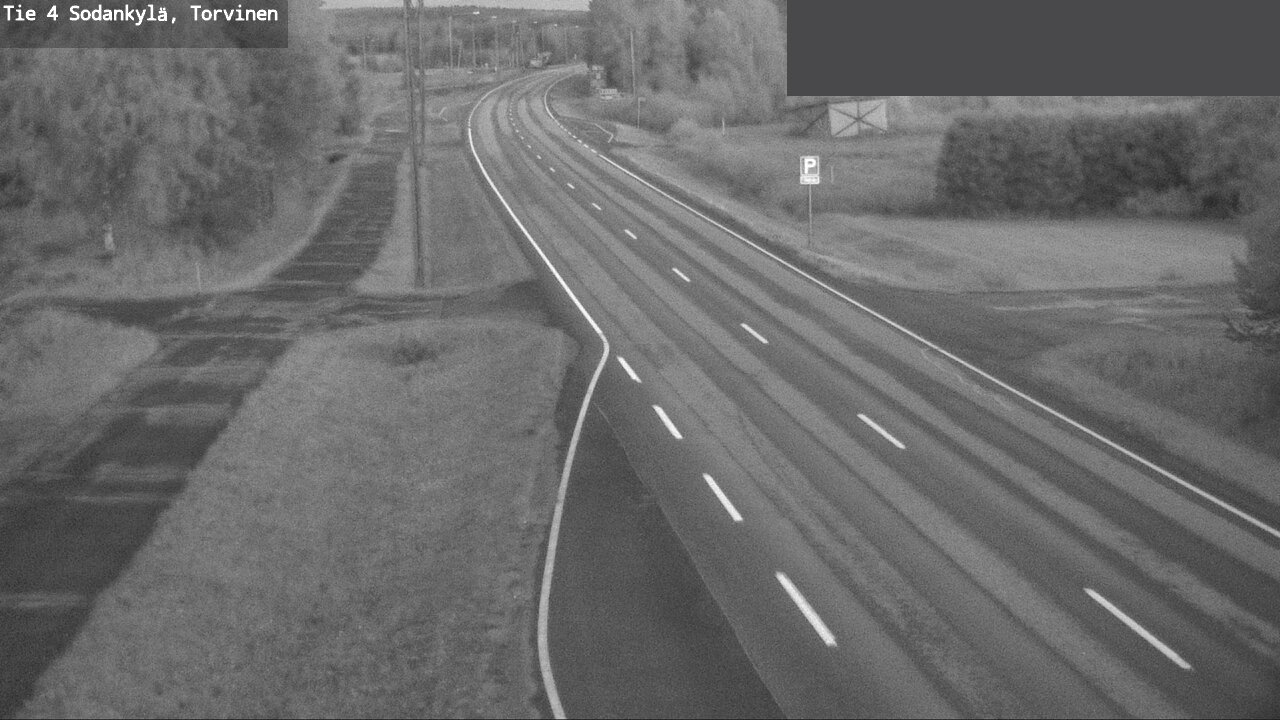 Weather Camera Image Road 4 Sodankylä, Torvinen, Sodankylä, Lappi