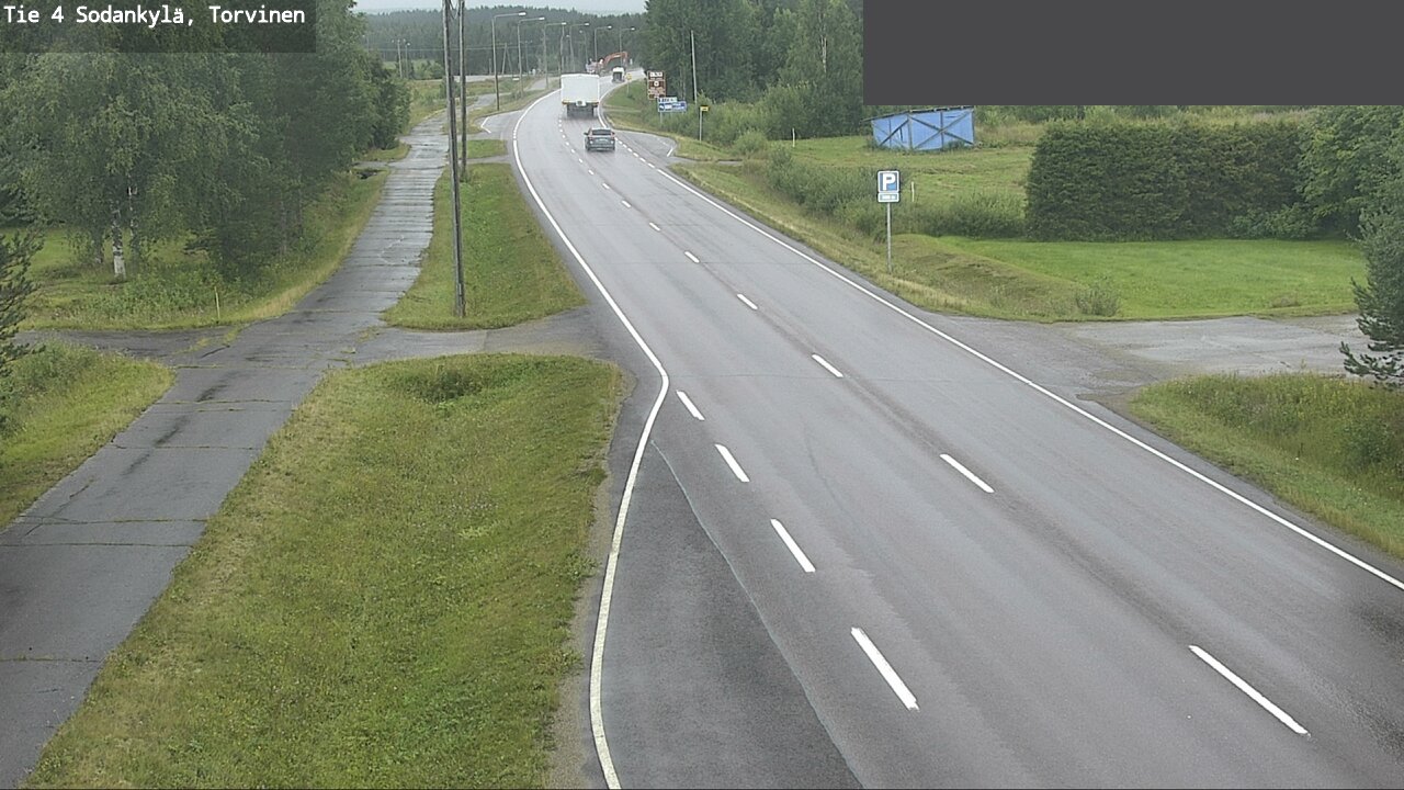 Weather Camera Image Road 4 Sodankylä, Torvinen, Sodankylä, Lappi