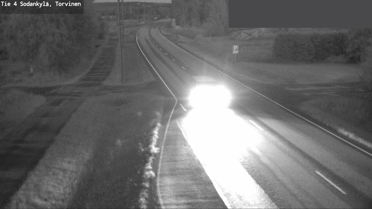 Weather Camera Image Road 4 Sodankylä, Torvinen, Sodankylä, Lappi