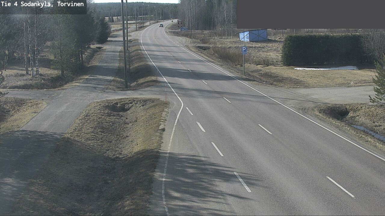 Weather Camera Image Road 4 Sodankylä, Torvinen, Sodankylä, Lappi