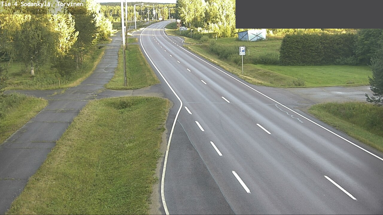 Weather Camera Image Road 4 Sodankylä, Torvinen, Sodankylä, Lappi