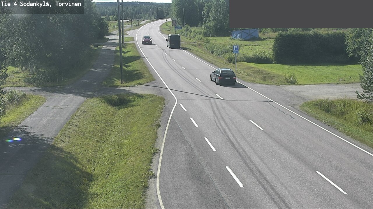 Weather Camera Image Road 4 Sodankylä, Torvinen, Sodankylä, Lappi