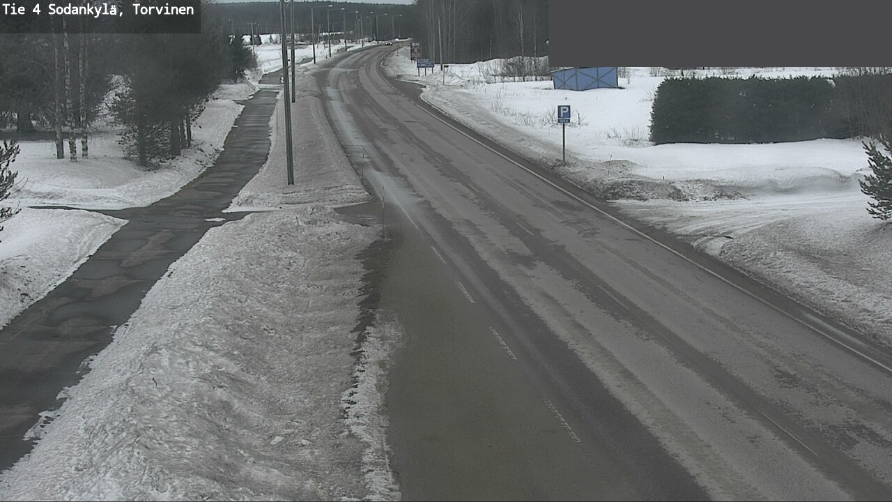 Weather Camera Image Väg 4 Sodankylä, Torvinen, Sodankylä, Lappi
