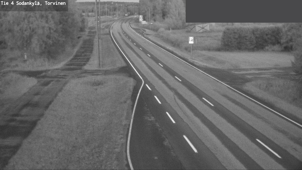 Weather Camera Image Road 4 Sodankylä, Torvinen, Sodankylä, Lappi