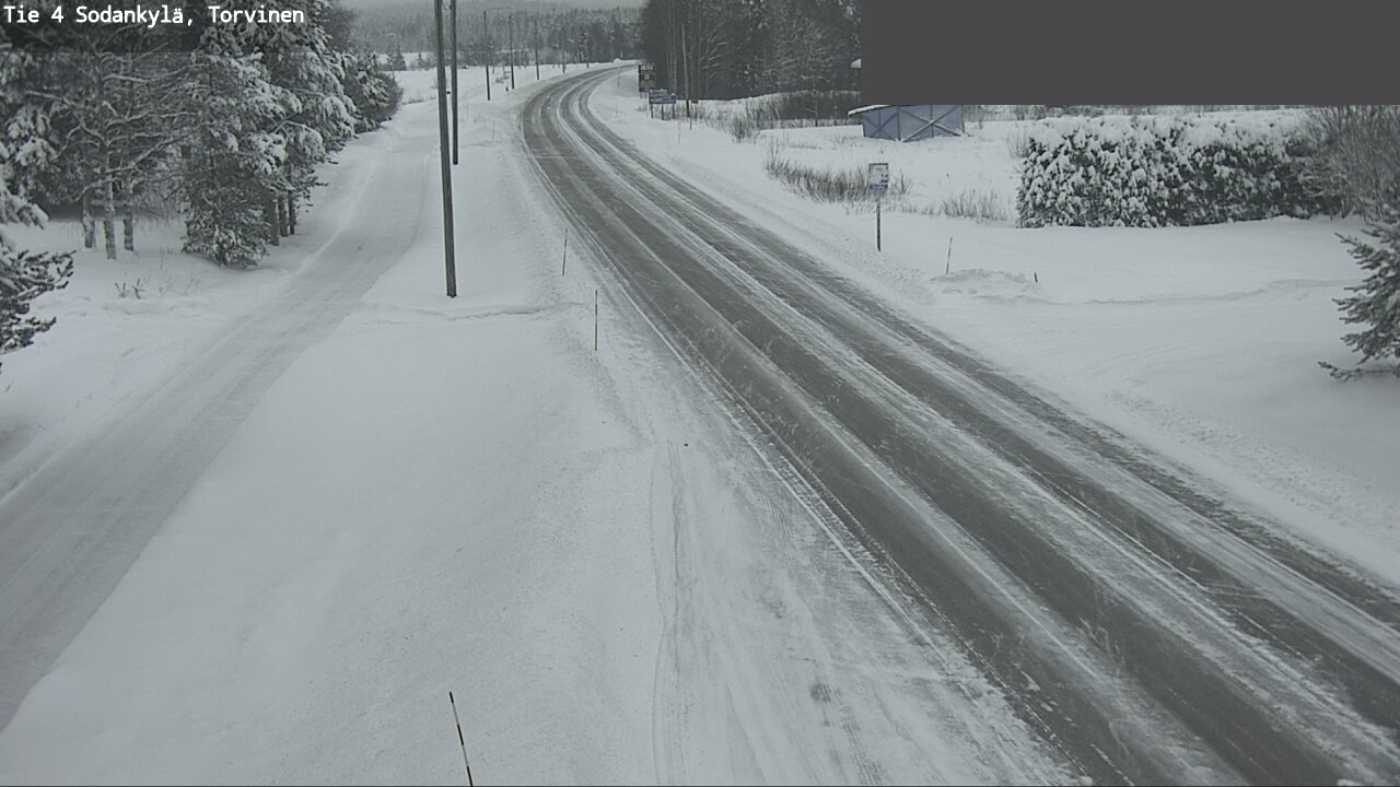 Weather Camera Image Road 4 Sodankylä, Torvinen, Sodankylä, Lappi