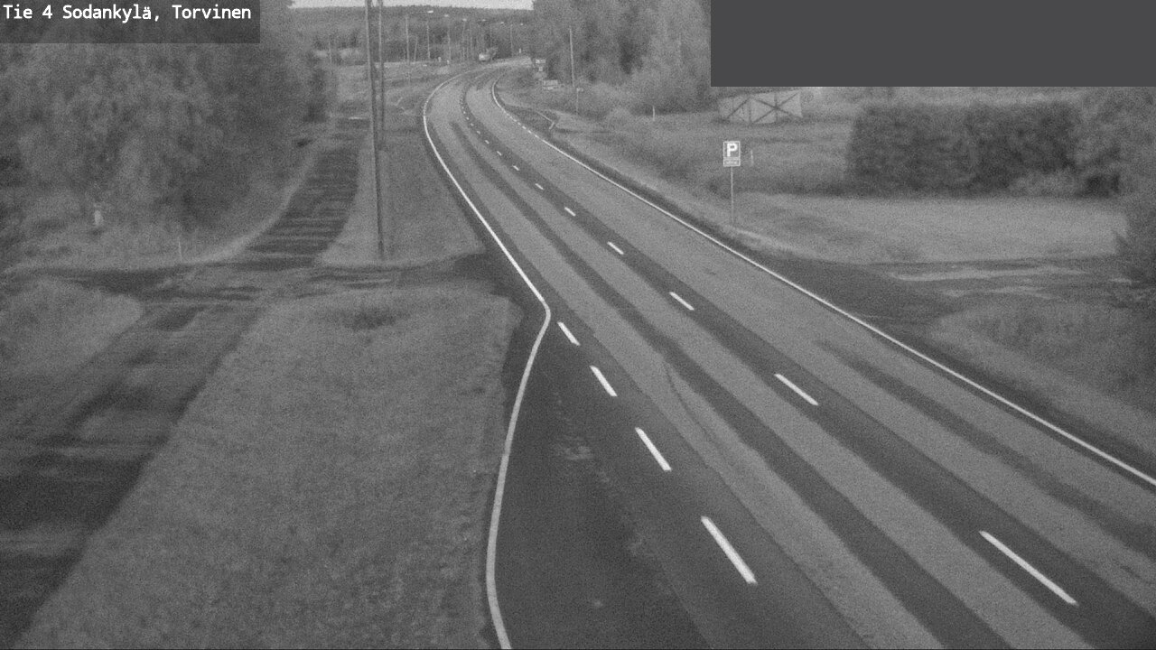 Weather Camera Image Road 4 Sodankylä, Torvinen, Sodankylä, Lappi