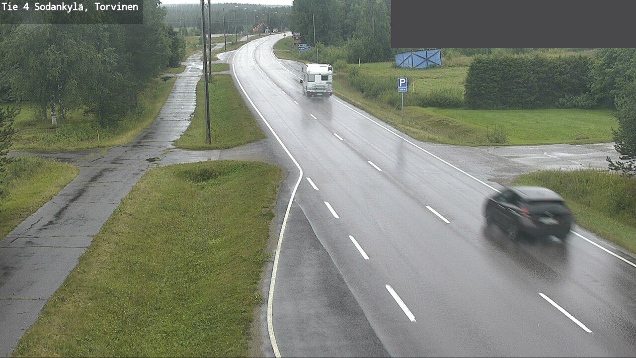Weather Camera Image Road 4 Sodankylä, Torvinen, Sodankylä, Lappi