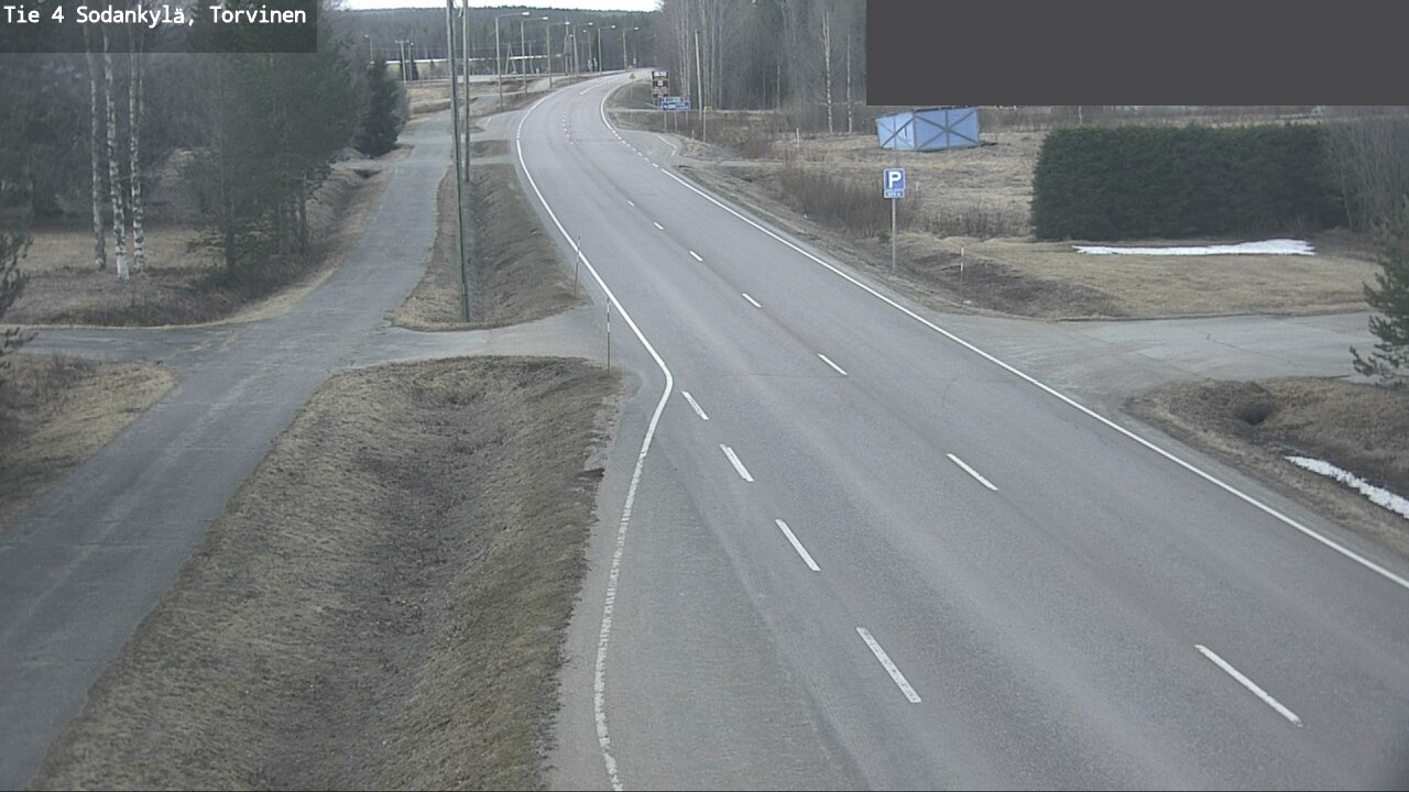 Weather Camera Image Road 4 Sodankylä, Torvinen, Sodankylä, Lappi